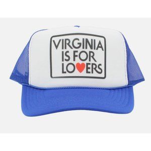 Virginia Is For Lovers Trucker Hat Vintage Mesh Hat Adjustable Cap